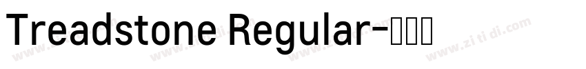 Treadstone Regular字体转换